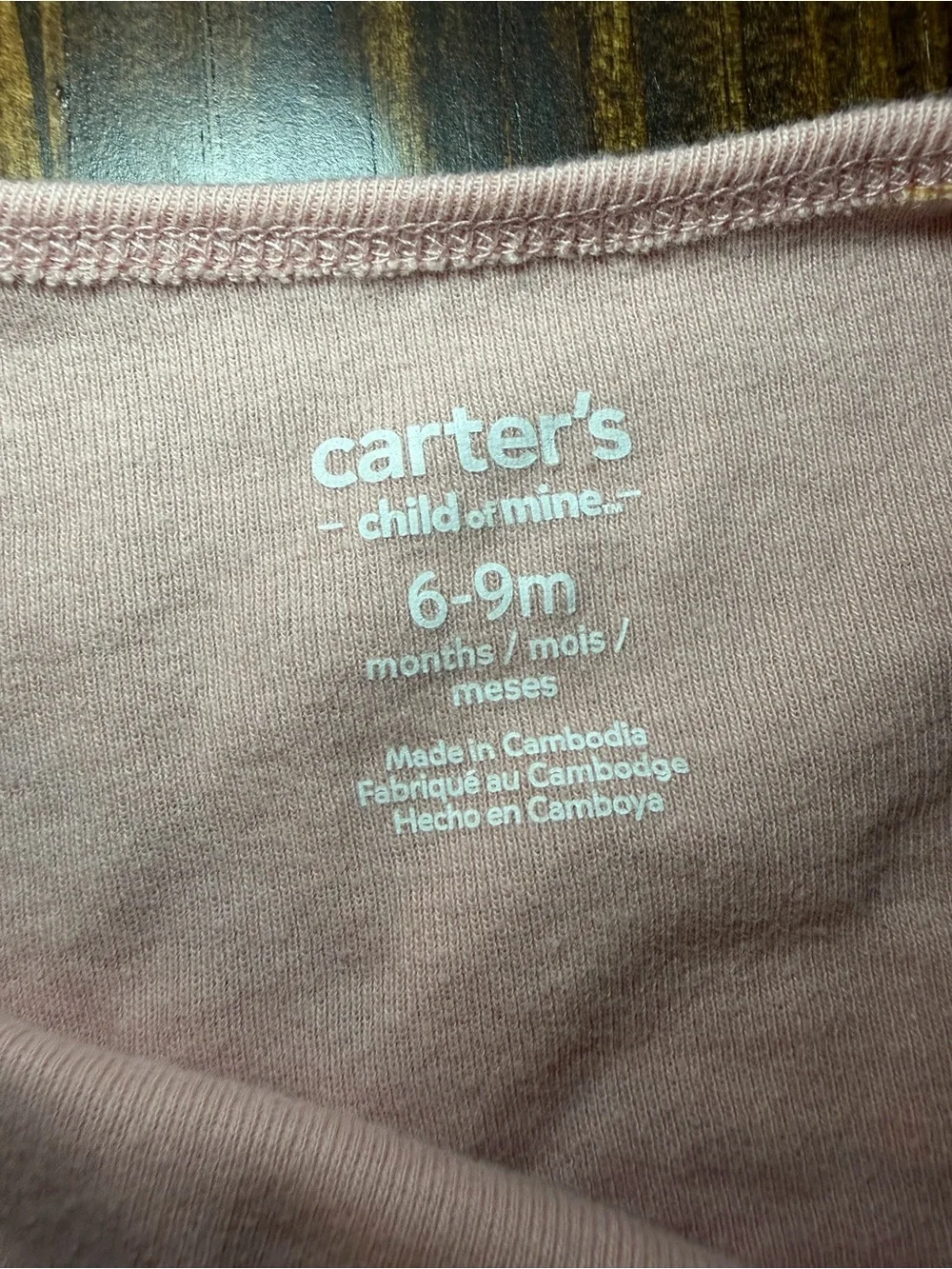 Carter's Floral Onesie with Pink Cardigan Look